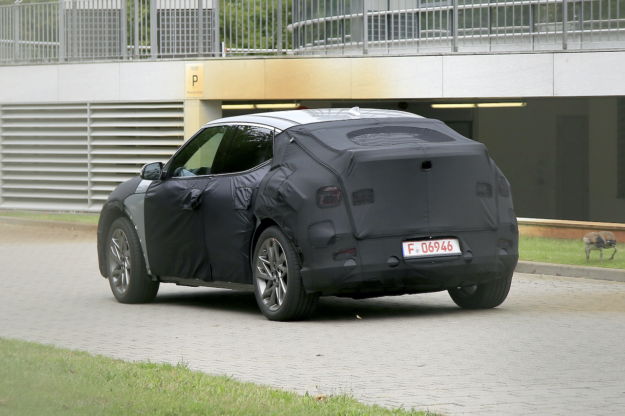 Spy Shot Of Secretly Tested Future Car Ev