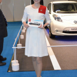 東京モーターショー2013美脚コンパニオン