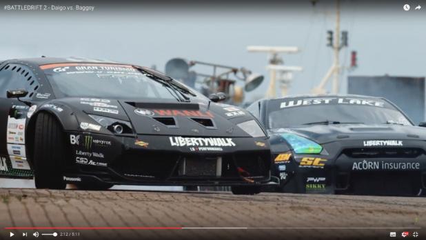 ランボルギーニとgt Rがイングランドでドリフトバトル 動画 Goo 自動車