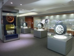 エントランスの展示スペース