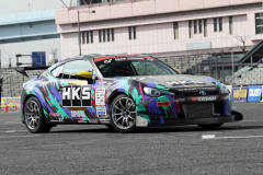 第2戦でデビューするHKSの86。谷口選手のマシンです。スーパーチャージャーで過給をかけています。
