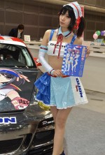 あー坊・かわいすぎ！リアル涼宮ハルヒ（DIJONレーシング特集２）【東京オートサロン2012】