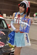 あー坊・かわいすぎ！リアル涼宮ハルヒ（DIJONレーシング特集２）【東京オートサロン2012】