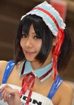 あー坊・かわいすぎ！リアル涼宮ハルヒ（DIJONレーシング特集２）【東京オートサロン2012】