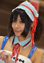 あー坊・かわいすぎ！リアル涼宮ハルヒ（DIJONレーシング特集２）【東京オートサロン2012】