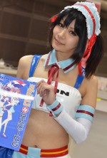 あー坊・かわいすぎ！リアル涼宮ハルヒ（DIJONレーシング特集２）【東京オートサロン2012】