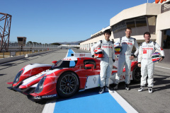 Toyota TS030 Hybrid Launch, Circuit Paul Ricard, France, 24-27 January 2012.