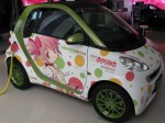 スマート電気自動車のまどか☆マギカ ラッピングカー スマート電気自動車のまどか☆マギカ ラッピングカー