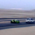 日産のクロカン４WD「パトロール(サファリ)」がランボルギーニ・ムルシエラゴに速さで立ち向かってしまった映像【動画】 - 01