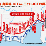 最高速度120km/h! 新東名高速道路開通が2012年5月に早められそうです!! - 新東名高速道路