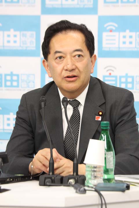 新党日本代表　田中康夫衆議院議員