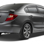北米マーケットでシビック好調、5月だけで3万台以上を販売！ - 2012 Honda Civic Si Sedan with Honda Genuine Accessories