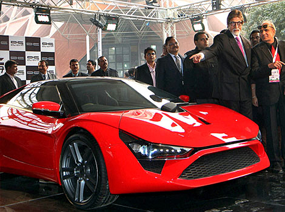 「インド人もビックリのスーパーカー「Avanti」登場! 【デリーモーターショー2012】」の1枚目の画像