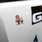 【大阪オートメッセ2011】レクサスLFAニュルブルクリンク24時間レース参戦マシンに貼った「モリゾー」ステッカーの謎 - モリゾー3