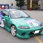 西日本最大の痛車イベントが開催しました！【萌車フェスティバル　2011】 - めいほう萌え車ギャル 074