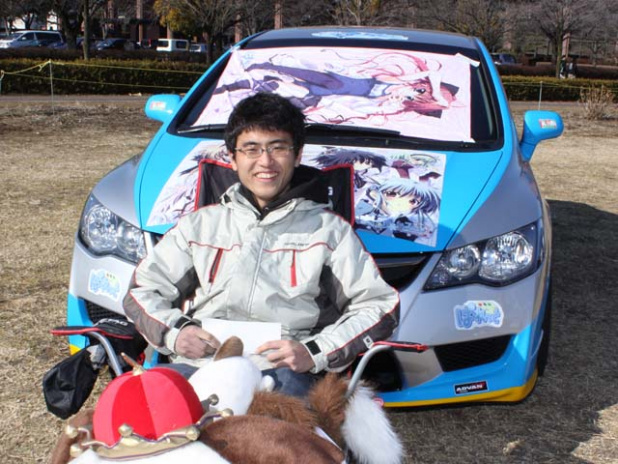 「全日本ジムカーナPN2クラス、2011年4位は痛車だった。【第4回館林痛車ミーティング】」の1枚目の画像