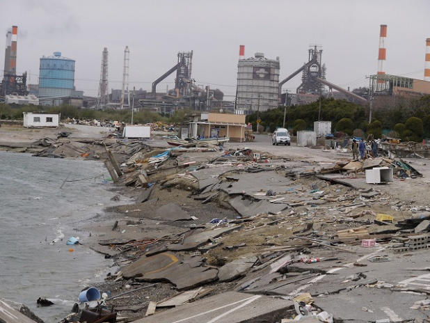 「パースが狂った鹿島港周辺【東日本大震災ルポ】」の13枚目の画像