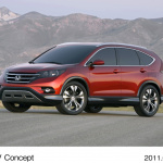 進化？メタボ化??新型CR-Vの市販版がショーで発表 - 2012 Honda CR-V Concept
