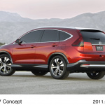 進化？メタボ化??新型CR-Vの市販版がショーで発表 - 2012 Honda CR-V Concept3