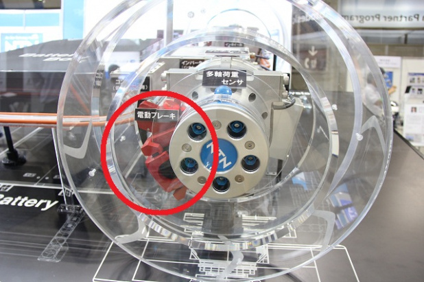 「次世代EVはオイルレス！バイワイヤシステムコンセプトってどんな仕組み？【EVEX2012】」の4枚目の画像