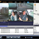車内と車外を同時撮影できるダブル広角レンズ搭載のドライブレコーダー - 82612-7