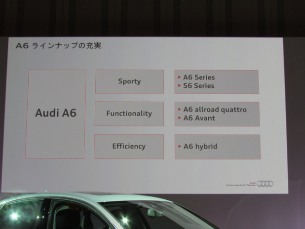 「アウディA6に環境と走りをプレミアムに併せ持つ初のハイブリッド【Audi A6 hybrid】」の7枚目の画像