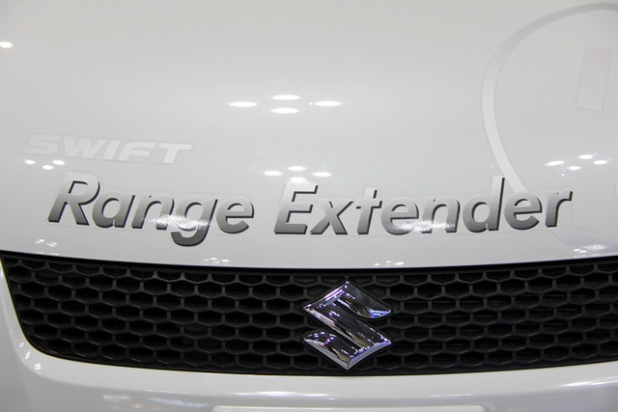 「スズキ・スイフトレンジエクステンダーの航続可能距離は驚きの1115キロ！【EVEX2012】」の6枚目の画像