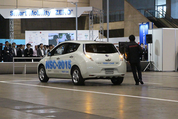 「日産がスマホと連動した電気自動車自動運転システムを公開【CEATEC JAPAN 2012】」の15枚目の画像