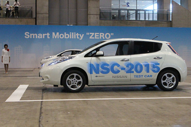 「日産がスマホと連動した電気自動車自動運転システムを公開【CEATEC JAPAN 2012】」の13枚目の画像