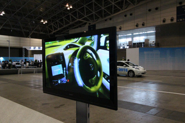 「日産がスマホと連動した電気自動車自動運転システムを公開【CEATEC JAPAN 2012】」の16枚目の画像