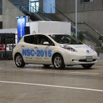 日産がスマホと連動した電気自動車自動運転システムを公開【CEATEC JAPAN 2012】 - 日産リーフ自動運転3