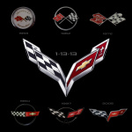 7代目シボレー・コルベットは2013年1月13日、デトロイトで発表されます - CorvetteCrossedFlags-medium