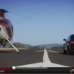 異種乗り物対決　ヘリコプターとマッスルカーはどっちが速い!?【動画】 - Heli_vs_Car_01