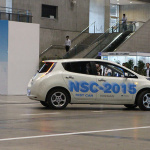 日産がスマホと連動した電気自動車自動運転システムを公開【CEATEC JAPAN 2012】 - 日産リーフ自動運転8