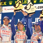 トヨタTS030ハイブリッドが富士6時間レースで優勝！【WEC2012　富士6時間レース】 - 優勝したトヨタTS030のドライバー