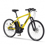 ヤマハ＆ブリヂストンサイクルが電動アシスト自転車のバッテリー容量をアップ - 02_PM26B_S-Yellow_3