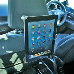 iPadを前席ヘッドレストに固定するタブレット端末ホルダー - 82964-d