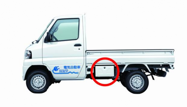 「三菱「ミニキャブMiEVトラック」画像ギャラリー－一番安い電気自動車で、一番高い軽トラック？」の8枚目の画像