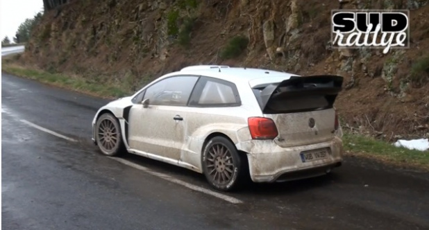「【動画】来年のモンテカルロへの準備万端か！来年デビューのVW ポロ R WRCの最新テスト」の1枚目の画像