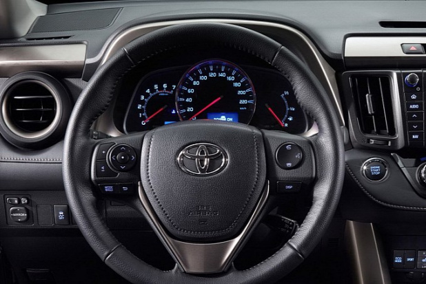 トヨタ 新型 RAV4 インテリア ステアリング メーターパネル 画像