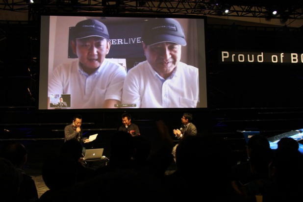 「FORESTER LIVEキャラバンクルーとLive中継！トークライブを開催！【東京オートサロン2013】」の1枚目の画像