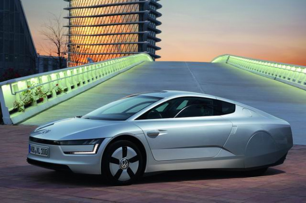 「VWのディーゼルハイブリッド「XL1」発売決定! 燃費はリッター111km!!」の3枚目の画像