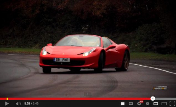 「【動画】フェラーリ458を意のままにドリフトさせる驚愕の映像」の3枚目の画像