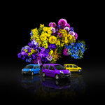 ルノー「カングー クルール」は「毎日に花を」をテーマにした3色の日本専用カラー - 2013クルール