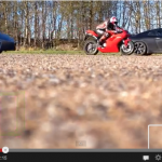 速いのはどれだ？GT-R、ランボルギーニ、ドゥカティの加速競争【動画】 - SuperCar_Drag_Race_01