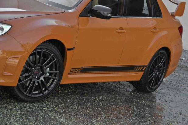 「スバルWRXのイメージカラーはオレンジになる？ 北米で300台限定の特別仕様車」の3枚目の画像
