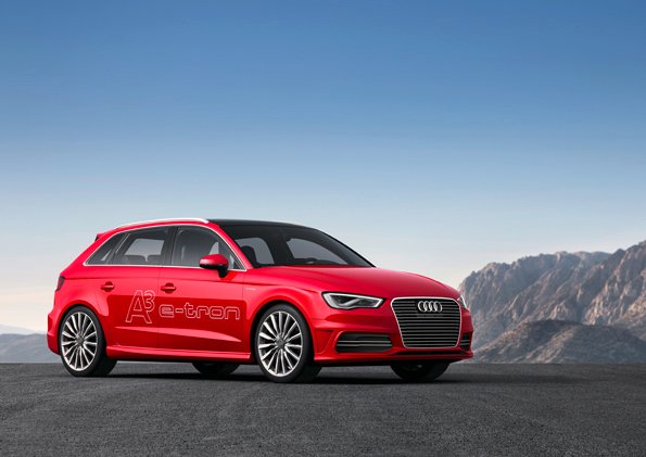 「新型アウディA3にはプラグインハイブリッドの「Audi A3 e-tron」も用意【画像ギャラリー】」の1枚目の画像