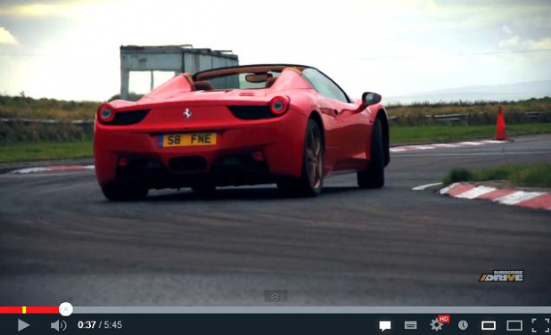 「【動画】フェラーリ458を意のままにドリフトさせる驚愕の映像」の8枚目の画像