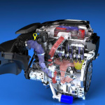 キャデラックが420馬力のV6直噴ツインターボを公開【ニューヨークオートショー】 - 2014 3.6L V-6 VVT DI Twin Turbo (LF3) for Cadillac CTS