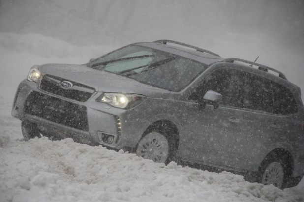 「猛吹雪の中SUBARU新体感SUVで突っ走ってきた！【SUBARU SUV Snow Meeting】」の4枚目の画像